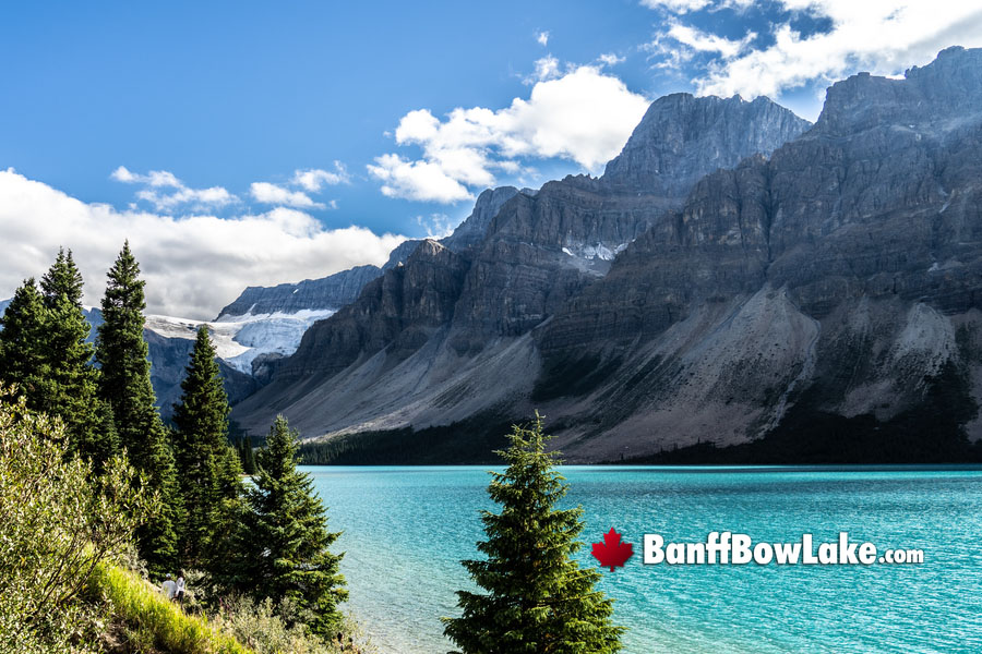Banff Bow Lake in March