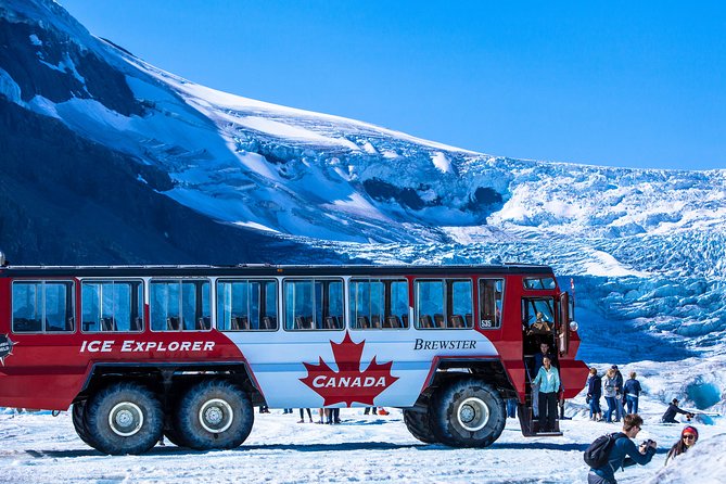 Jasper Columbia Icefields in March